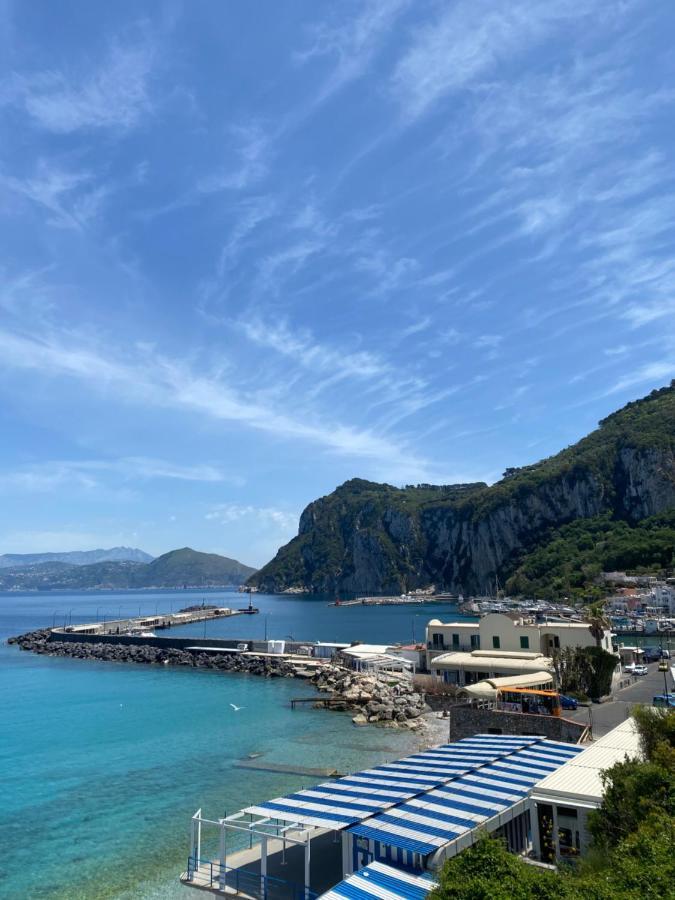 La Baia Di Napoli Apartment กาปรี ภายนอก รูปภาพ