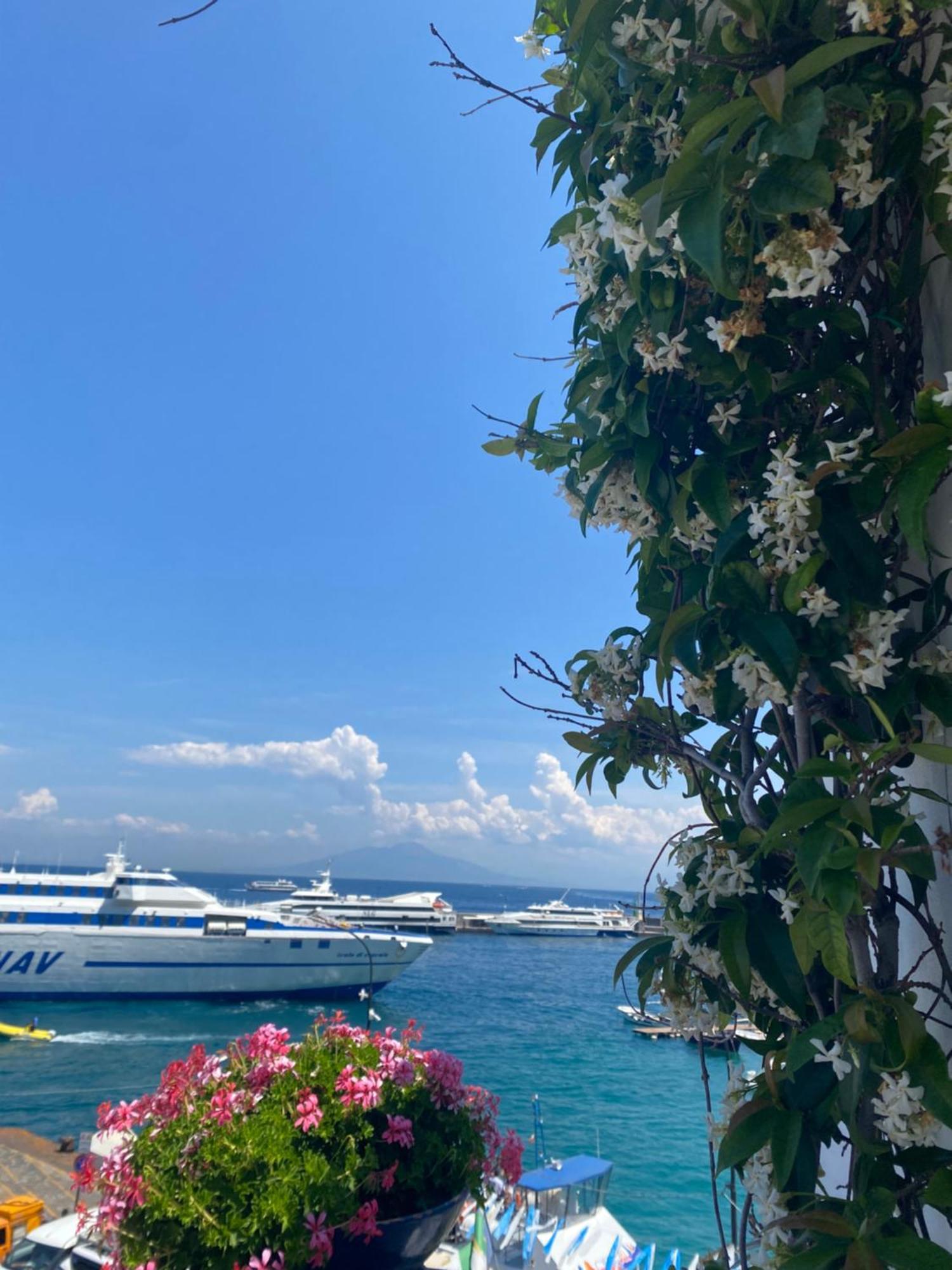 La Baia Di Napoli Apartment กาปรี ภายนอก รูปภาพ